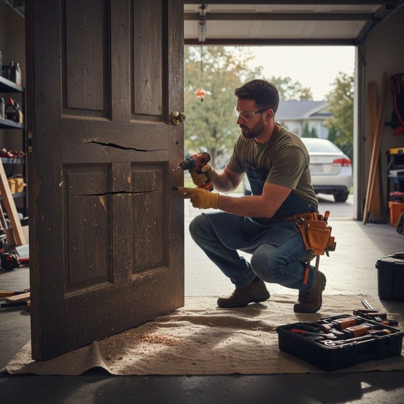 Basement Door Repair in Conroe, TX