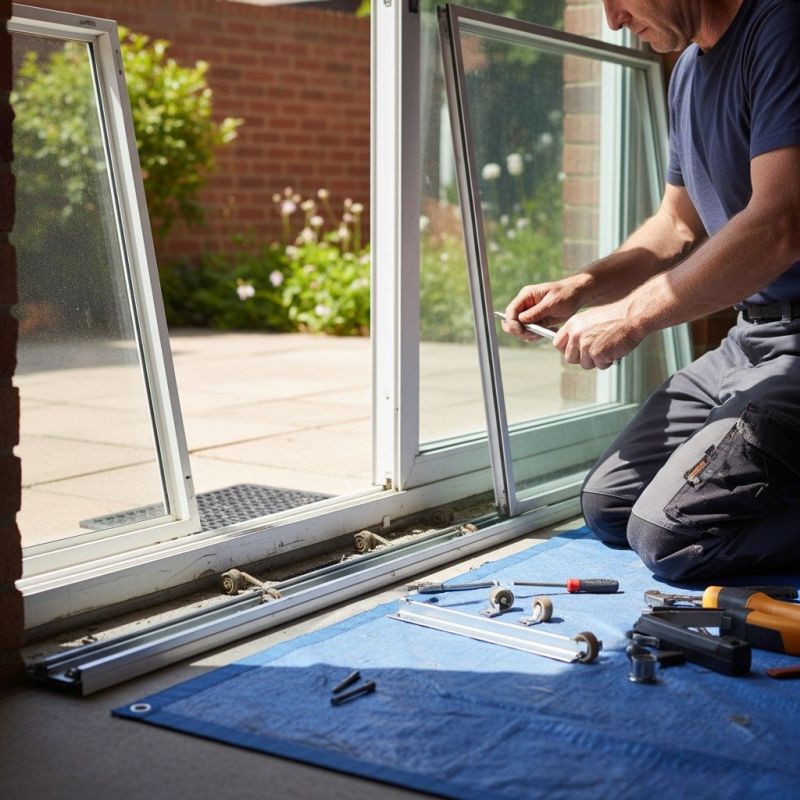 Patio Door Track Repair in Olathe, KS
